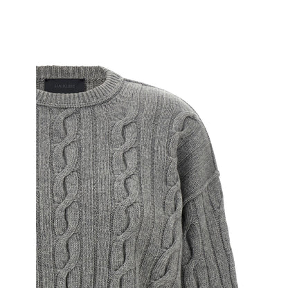 Haikure Gray Cotton Cardigan