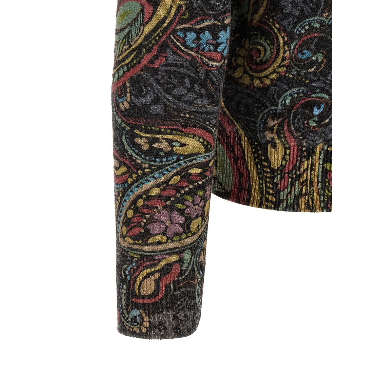 Etro Multicolor Wool Cardigan