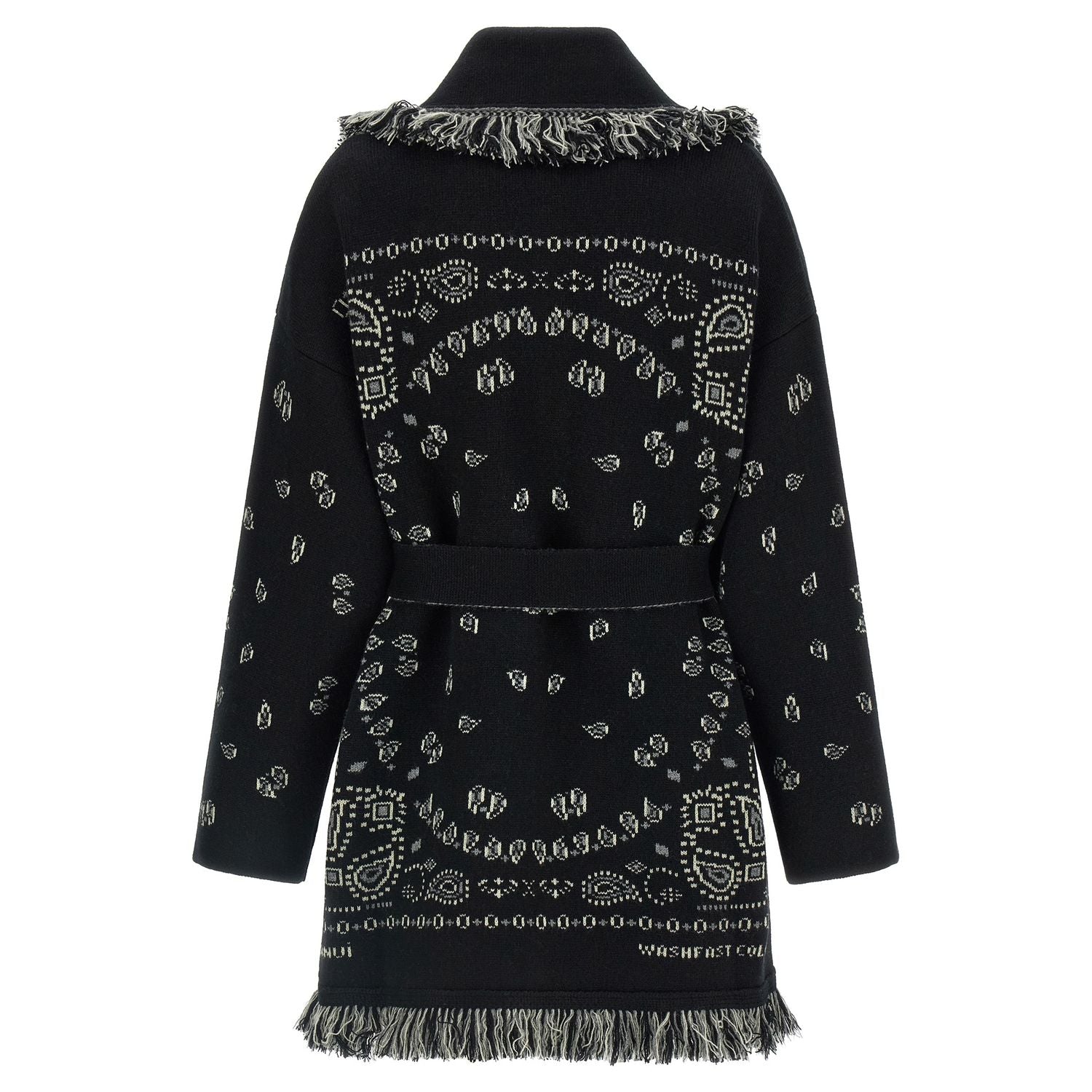 Alanui Black Cashmere Cardigan