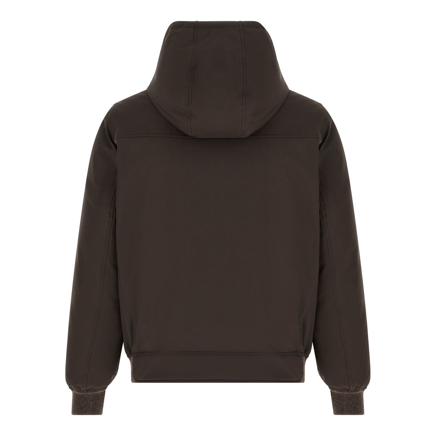 Brunello Cucinelli Brown Polyamide Full-Length Jacket