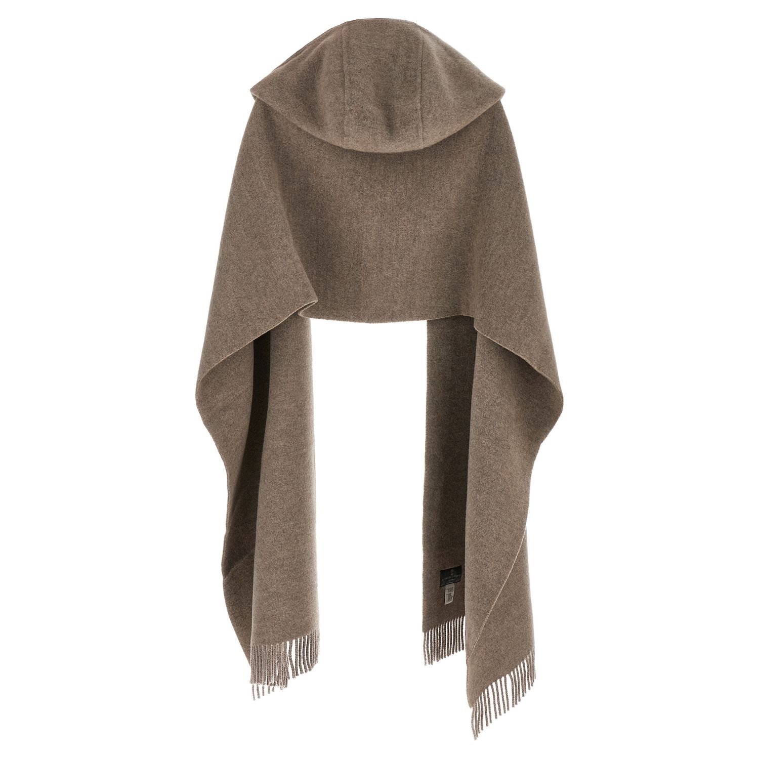Brunello Cucinelli Brown Wool Scarf