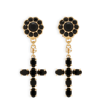 Dolce & Gabbana Gold Brass Earrings