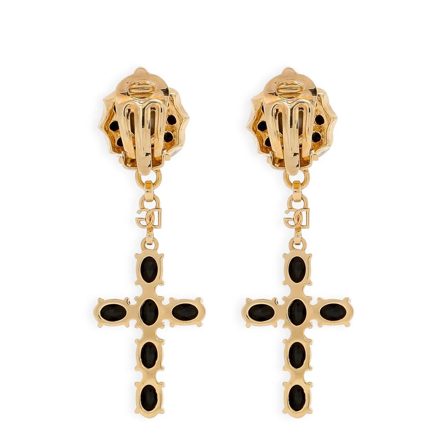 Dolce & Gabbana Gold Brass Earrings