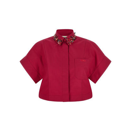 Fendi Multicolor Cotton Blouse