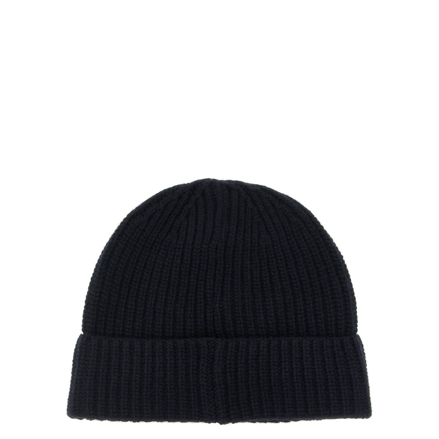 Stone Island Blue Virgin Wool Beanie