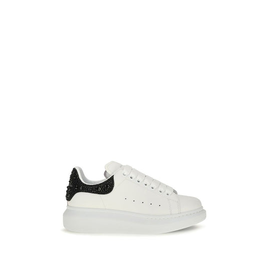 Alexander McQueen White Calf Leather Bos Taurus Chunky Sneakers