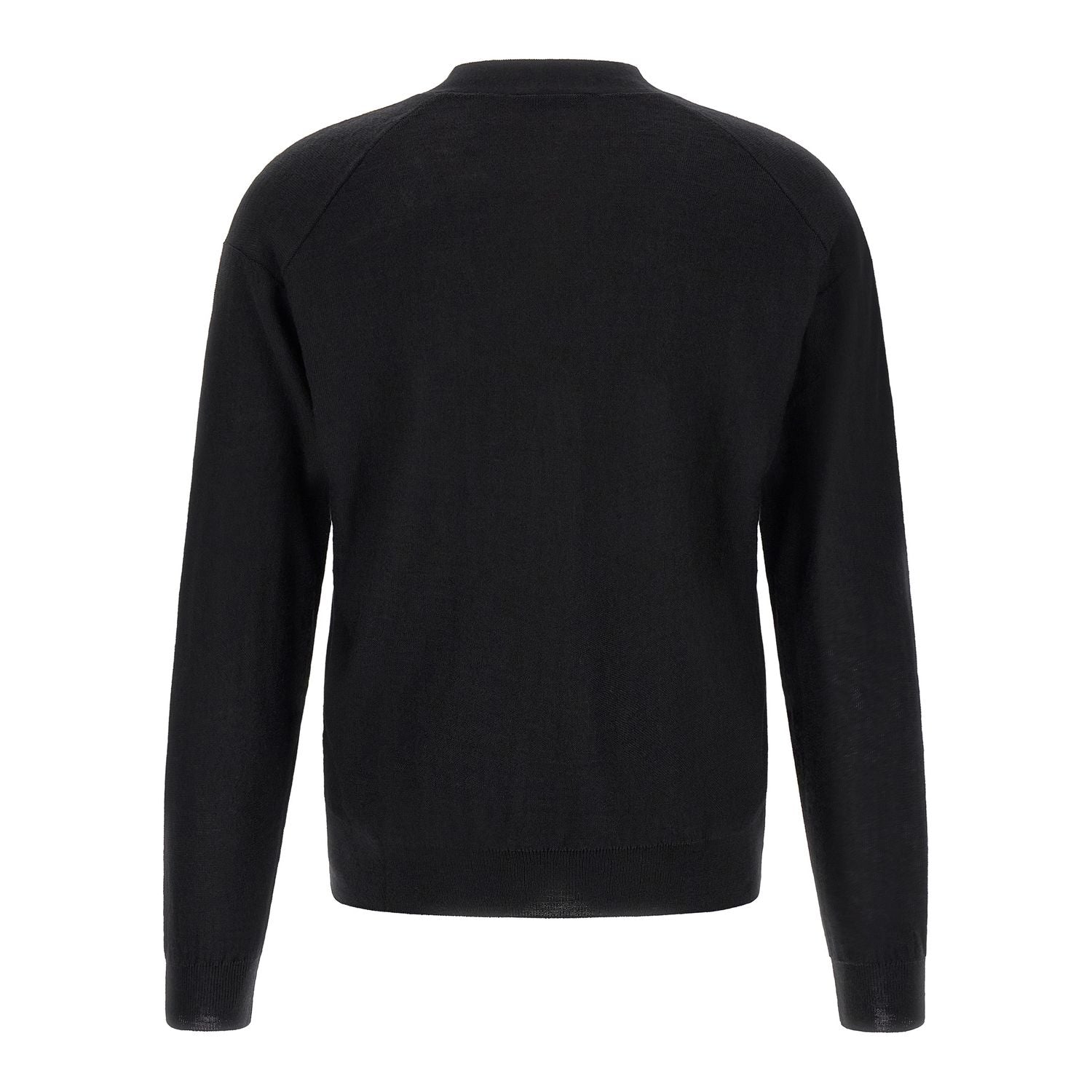 Lemaire Black Wool Cardigan