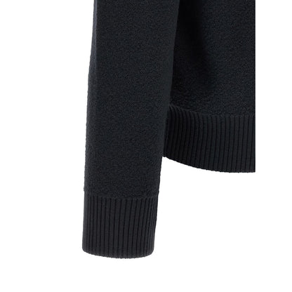 Stone Island Blue Virgin Wool Cardigan