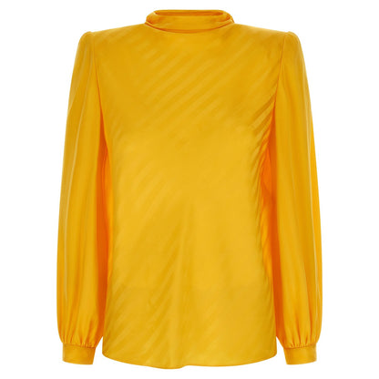 Valentino Garavani Bicolor Silk Blouse