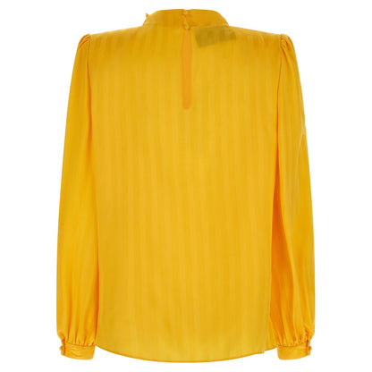 Valentino Garavani Bicolor Silk Blouse
