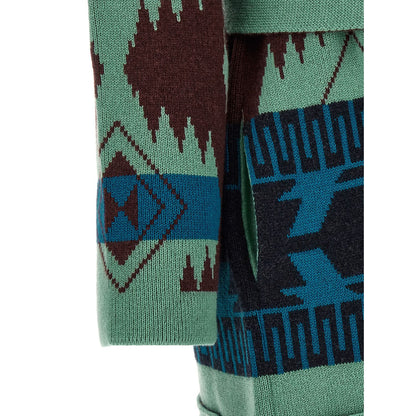 Alanui Multicolor Cashmere Cardigan
