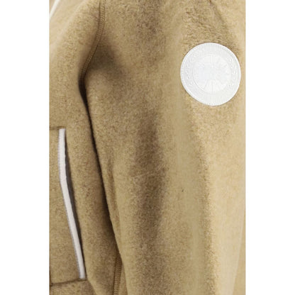 Canada Goose Brown Wool Oves Aries Bomber