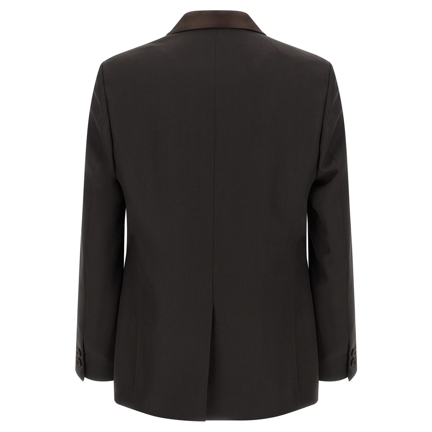 Fendi Brown Polyester Blazer