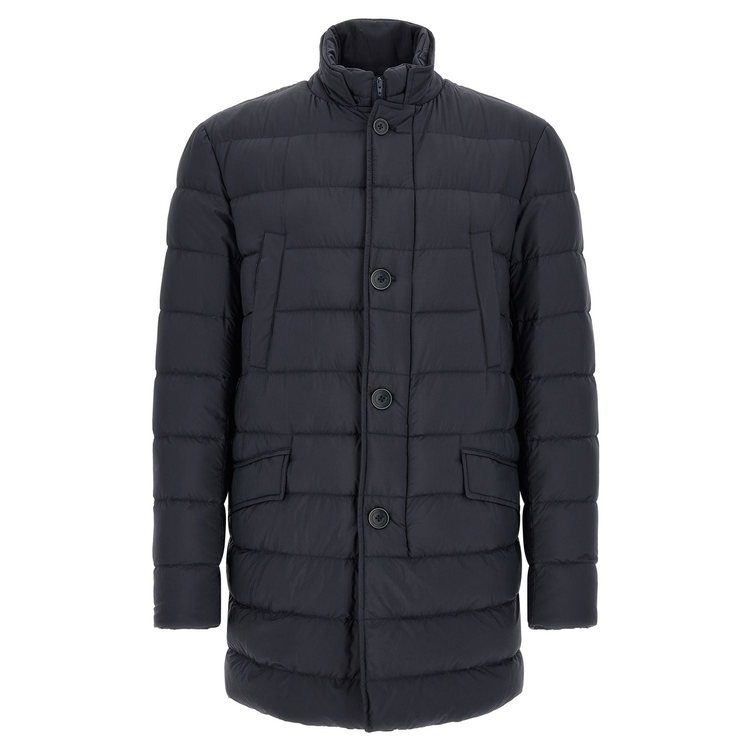 Herno Blue Polyamide Coat