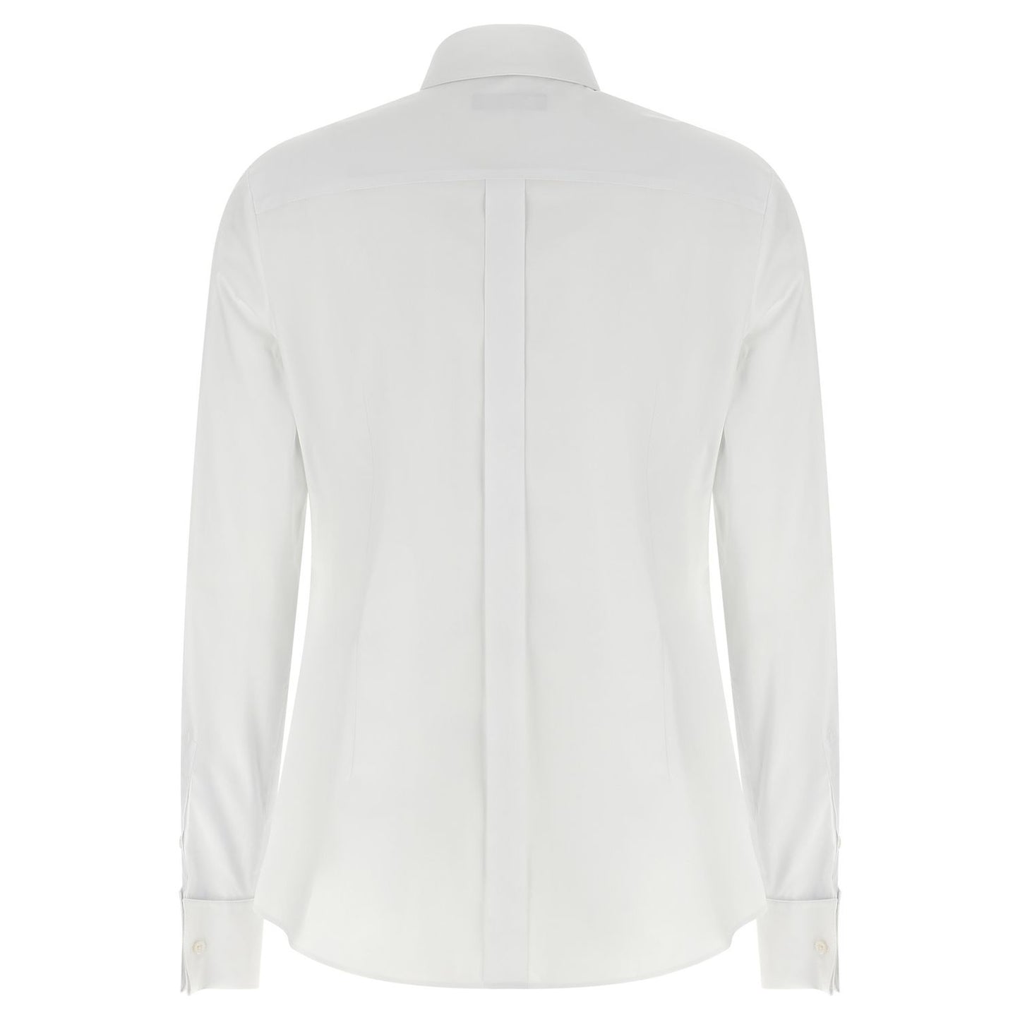 Dolce & Gabbana White Cotton Blouse