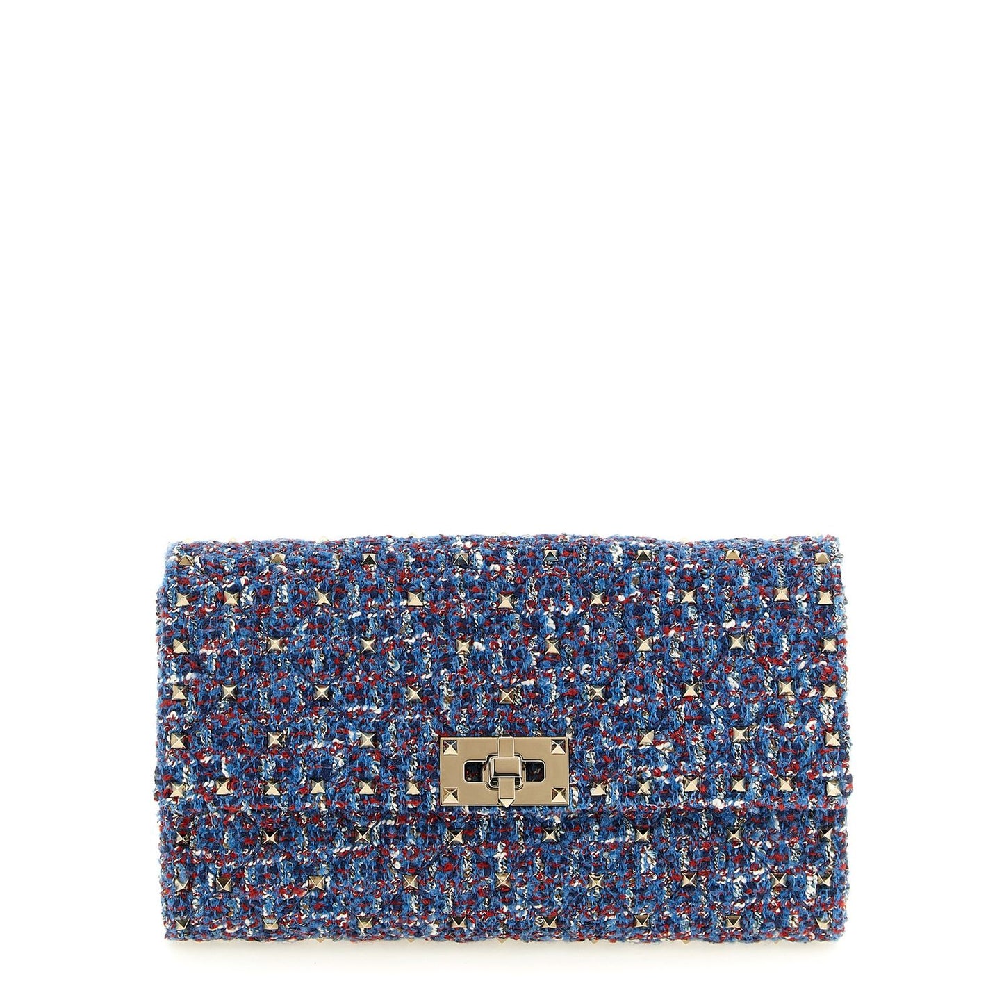 Valentino Garavani Blue Polyester Crossbody Bag