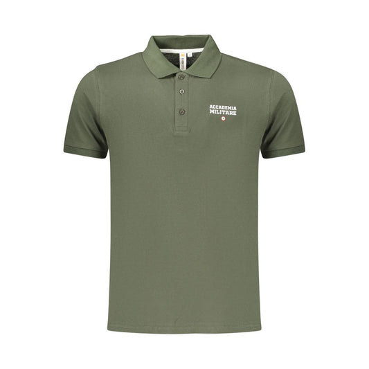 Accademia Militare Verde Cotton Men's Polo
