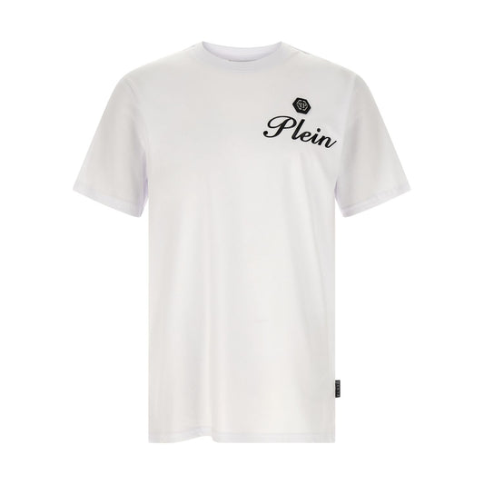 Philipp Plein Bicolor Cotton T-Shirt