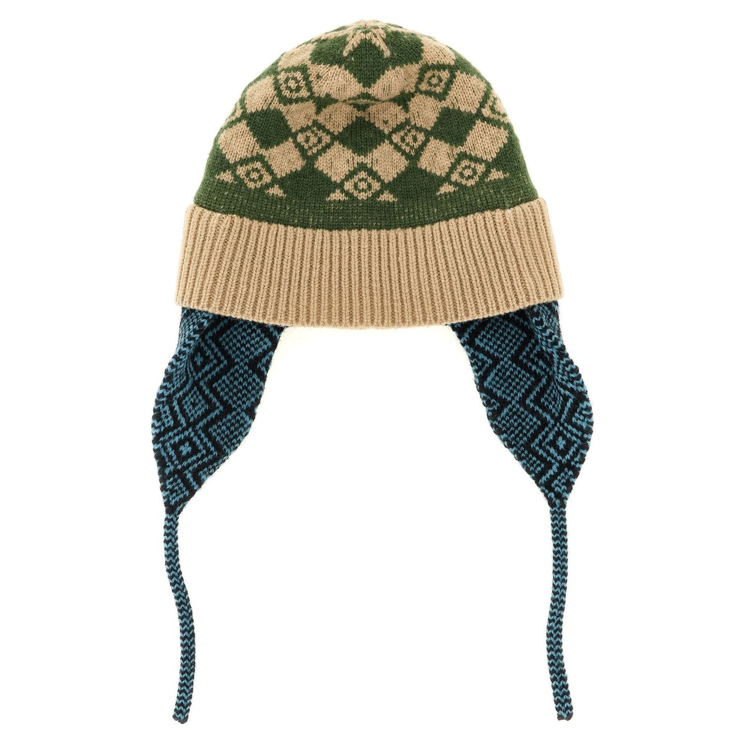 Dries Van Noten Multicolor Wool Ear Muffs