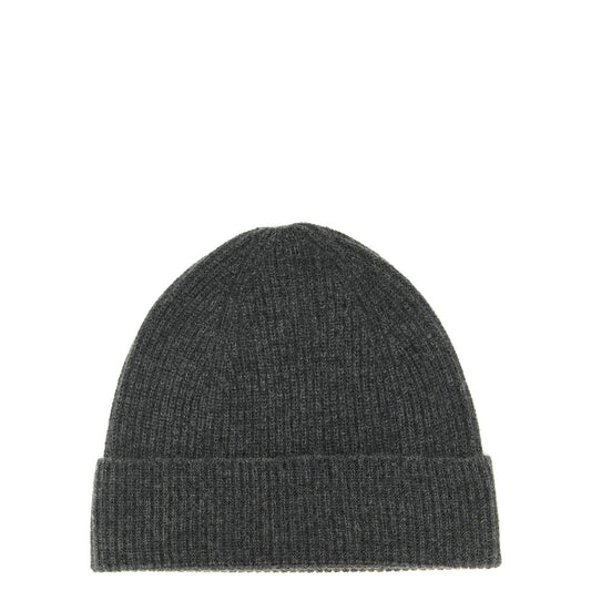 Ballantyne Gray Cashmere Beanie