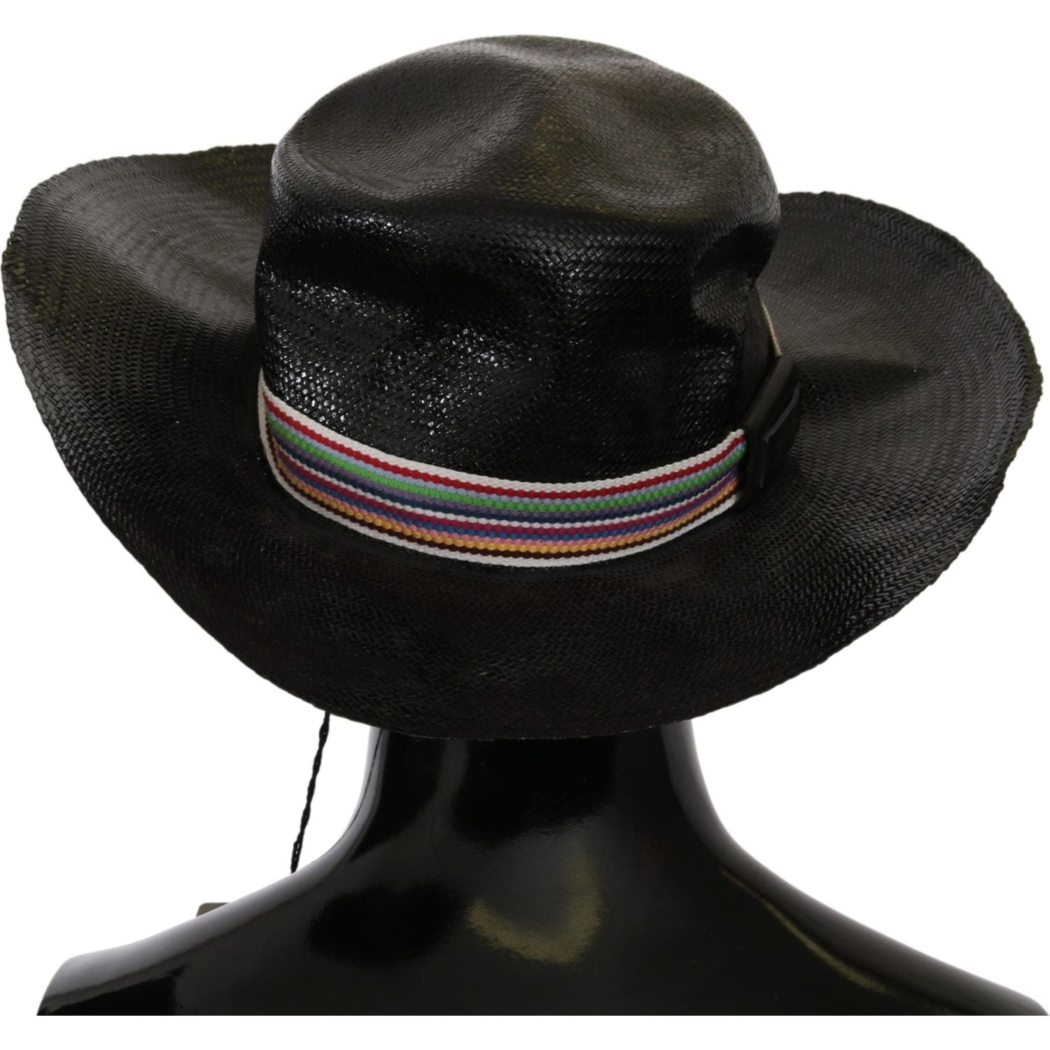 Costume National Black Wide Brim Cowboy Solid Hat