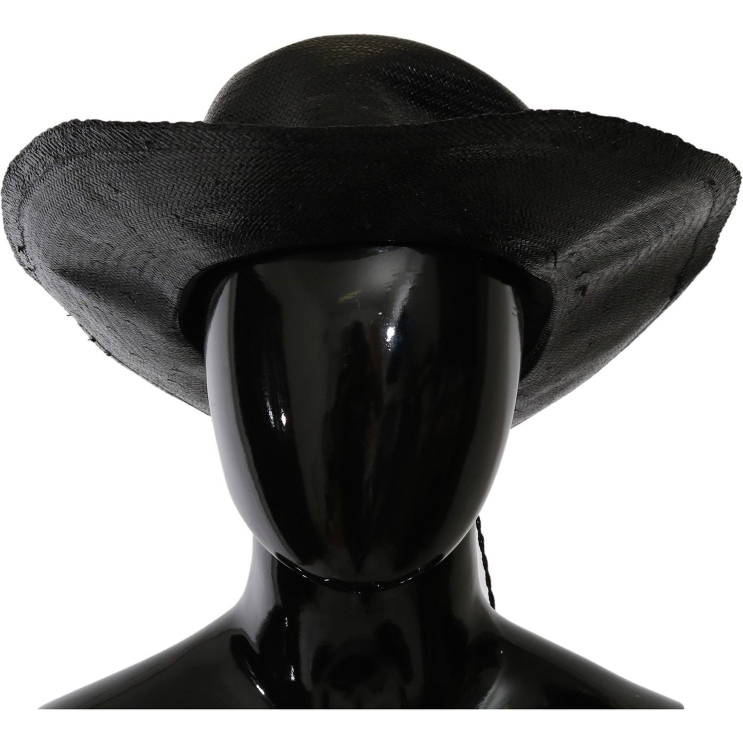Costume National Black Wide Brim Cowboy Solid Hat Hat