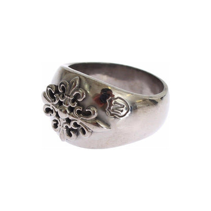 Nialaya Silver 925 Sterling Authentic Crest Ring Nialaya