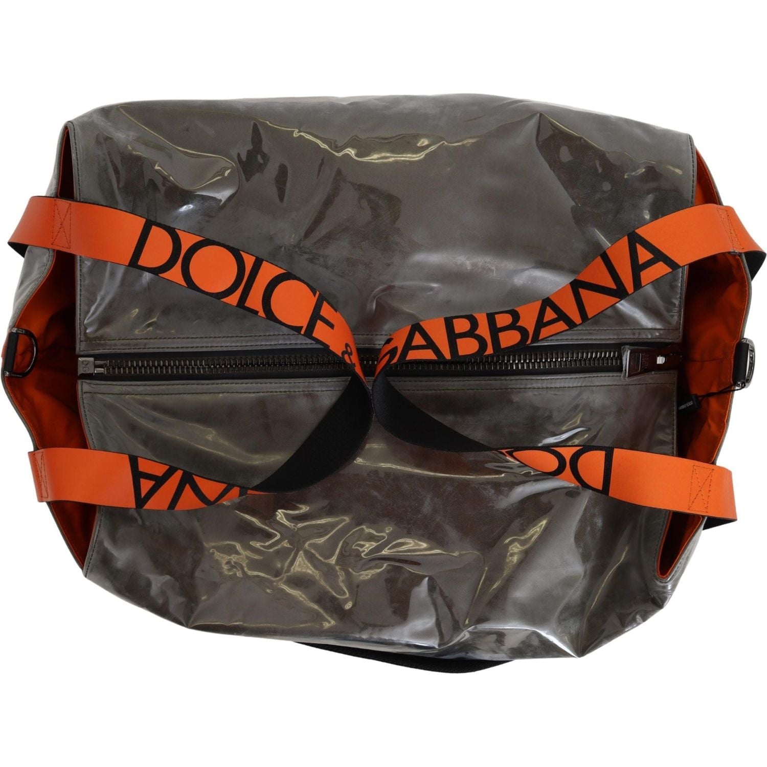 Dolce & Gabbana Cotton Men Large Fabric Green Shopping Tote Bag