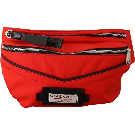 Givenchy Elegant Large Bum Belt Bag in Red and Black 3615208299117