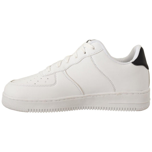 SIGNS White Leather Perforated Lace Up Sneakers Casual Men Shoes MV4290 - 41