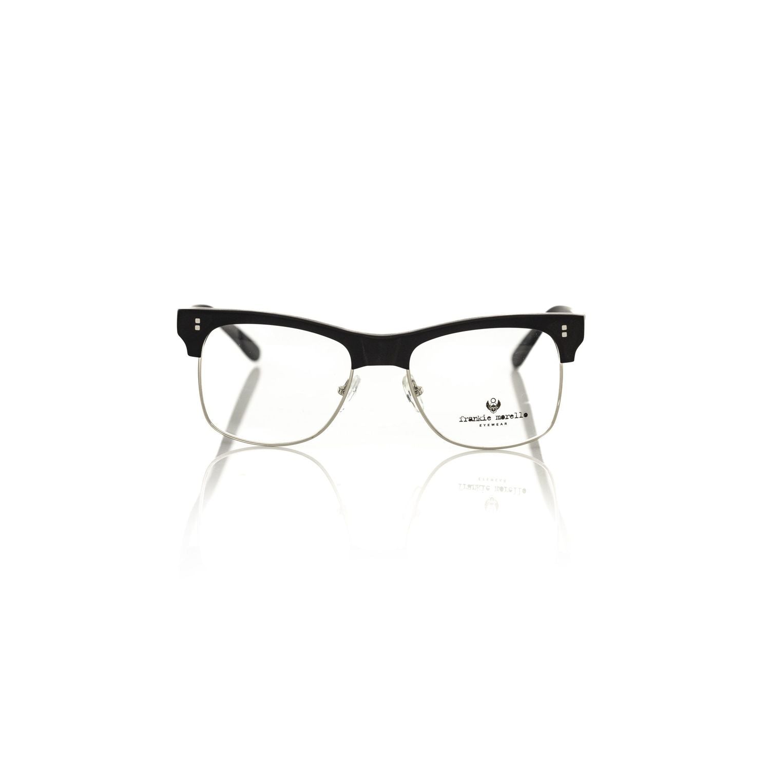 Frankie Morello Black Acetate Glasses Frame