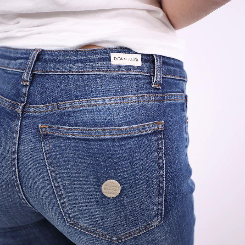 Don The Fuller Blue Cotton Women Jeans Jeans & Pants