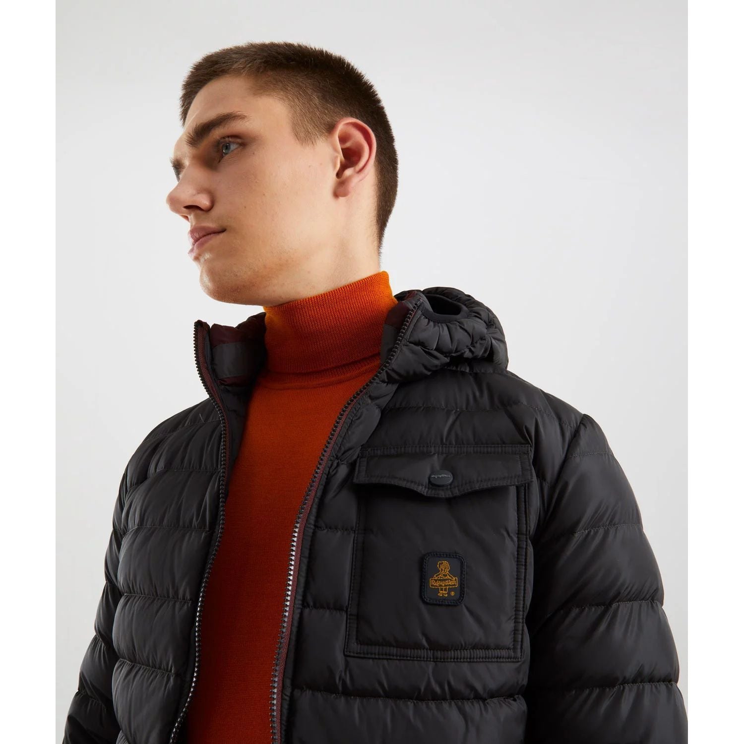 Refrigiwear Black Nylon Men's Jacket