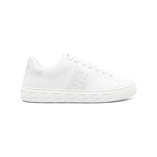 Versace Greca-embellished Sneakers 10135681A115481W010