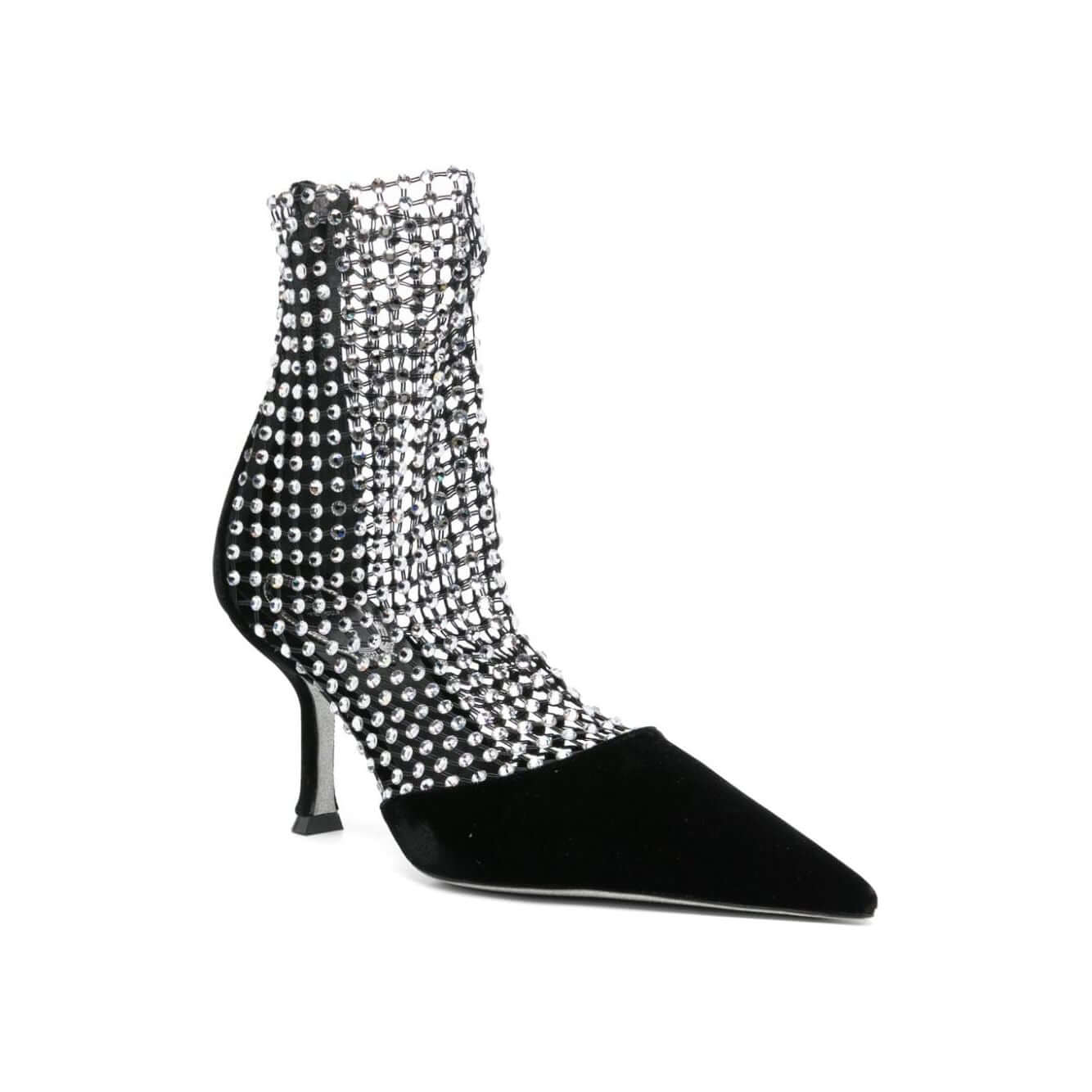 René Caovilla RENE' CAOVILLA With Heel Black C12189-080VL01V065