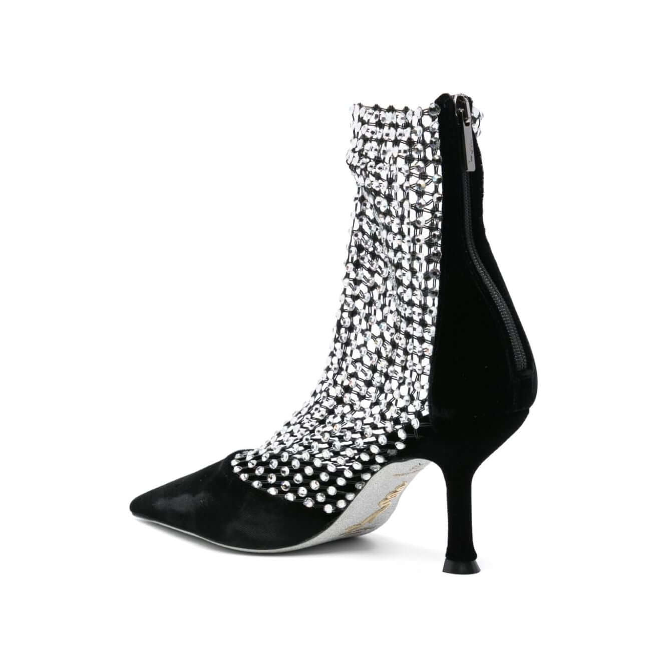 René Caovilla RENE' CAOVILLA With Heel Black C12189-080VL01V065