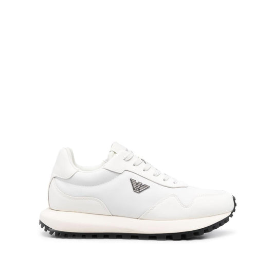 Emporio Armani Sneakers in recycled nylon with details in regenerated saffiano ASV X4X630XN877M801-P25