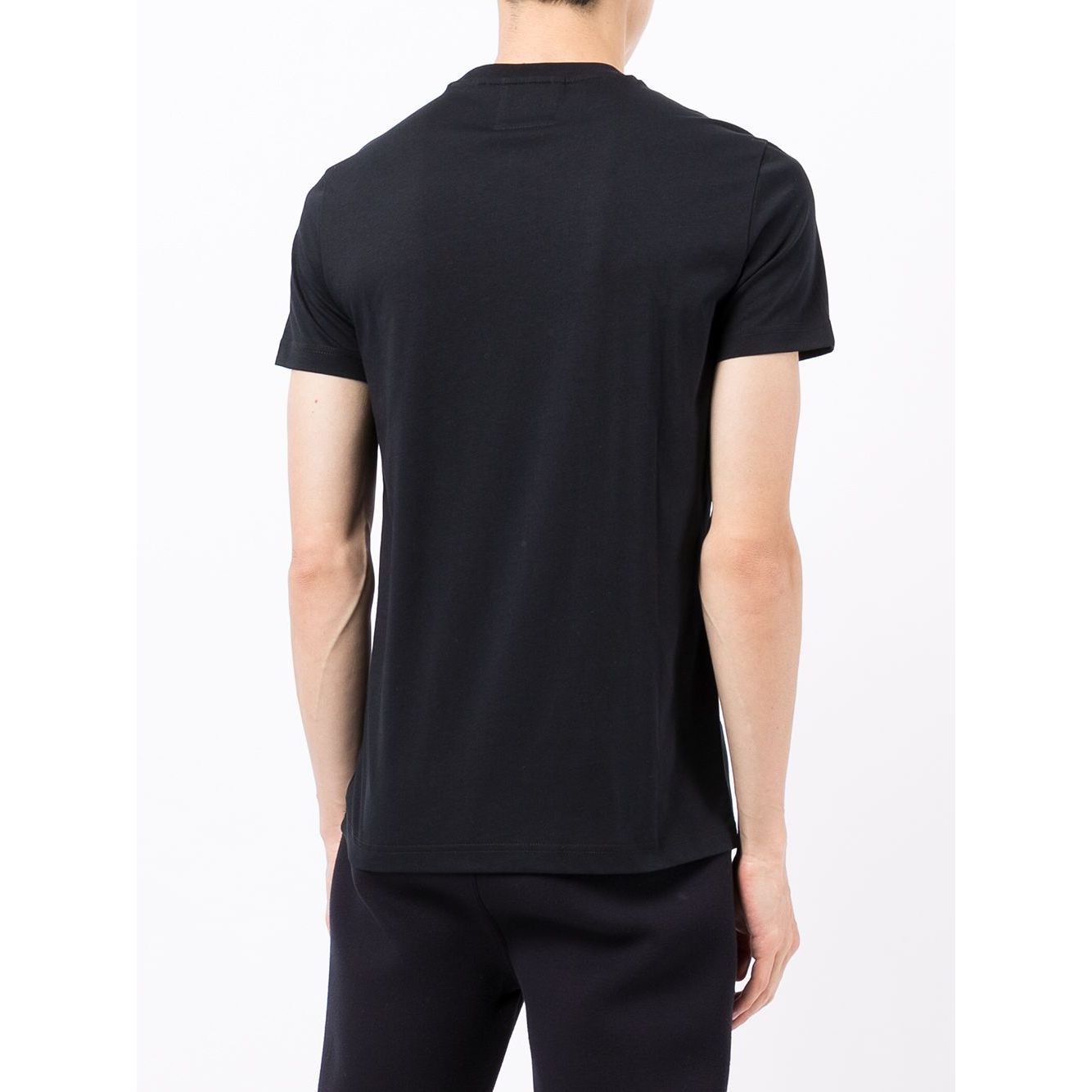 Emporio Armani logo patch short-sleeved T-shirt Topwear