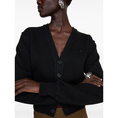 Acne cardigan with appliqué Topwear