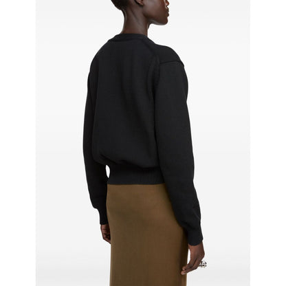 Acne cardigan with appliqué Topwear