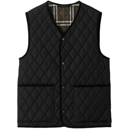 Burberry Nylon quilted sleeveless jacket Topwear