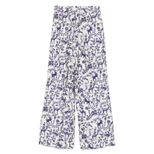 Alberto Biani printed trousers