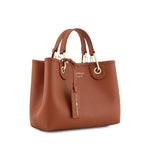 Emporio Armani Small MyEA shopper bag with deer print EW000361AF12103M6030-P25