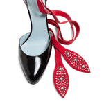 Valentino Garavani 85mm Foliefoliage pumps WS0LT5UTMJT0-P25