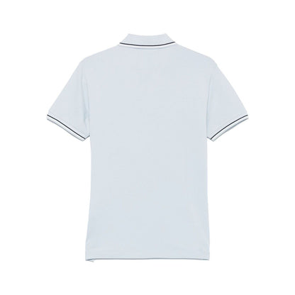 Emporio Armani logo print cotton polo Topwear