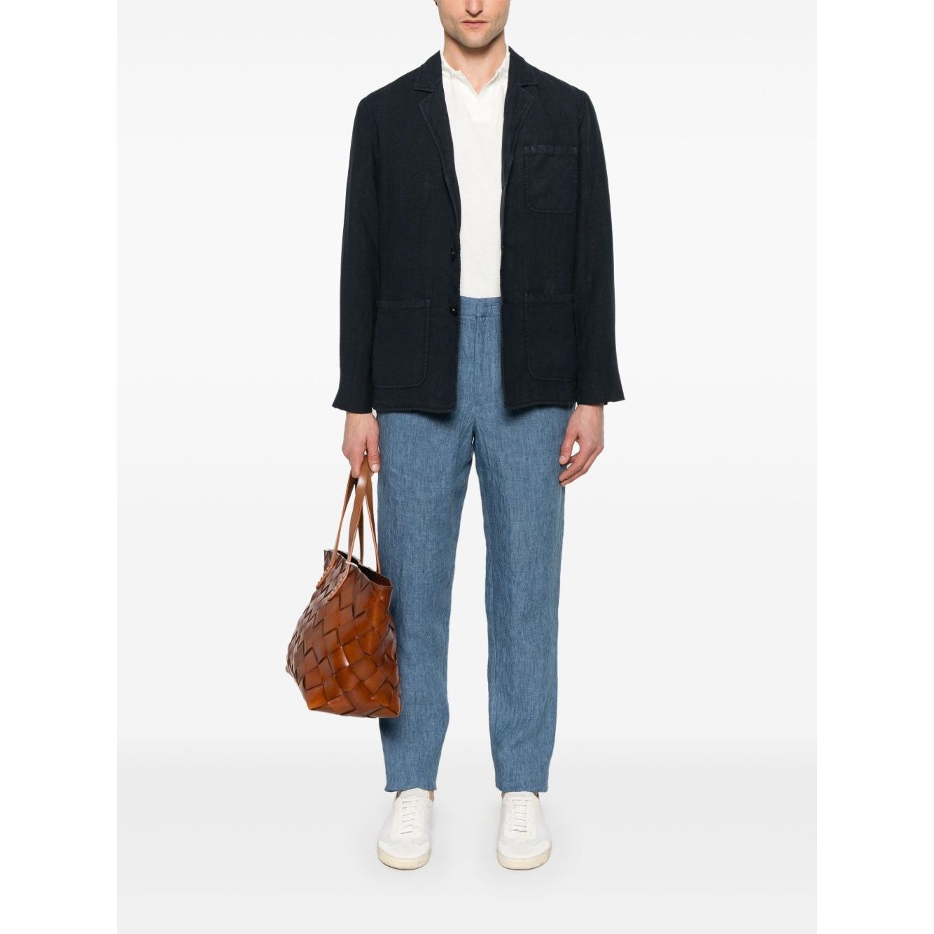 Emporio Armani Trousers Clear Blue Trousers