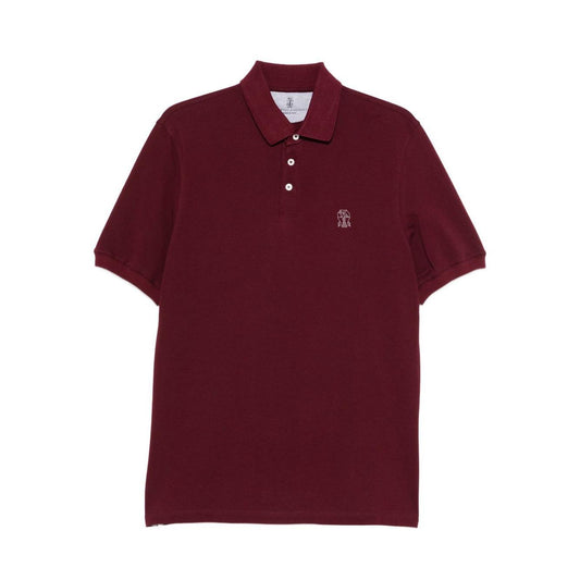 Brunello Cucinelli T-shirts and Polos Red