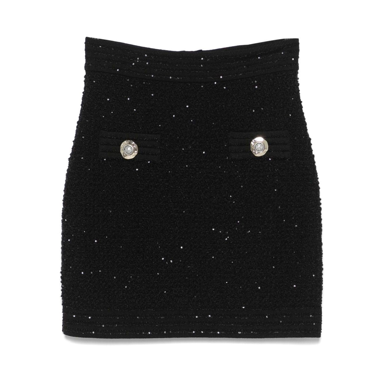 Balmain Tweed Mini Skirt
