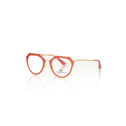 Frankie Morello Red Acetate Glasses Frame