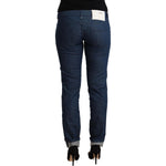 Acht Sleek Low Waist Skinny Denim Acht Dark Slate Gray